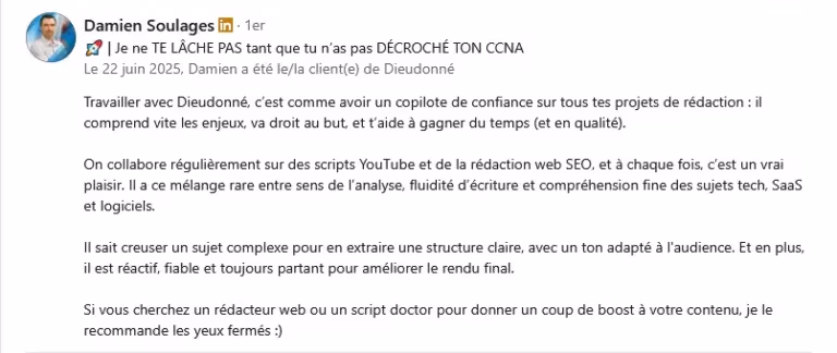 Damien Soulages, CEO de FORMIP