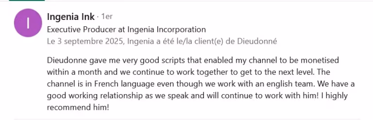 Avis Propriétaire Chaîne YouTube Le Garage Français